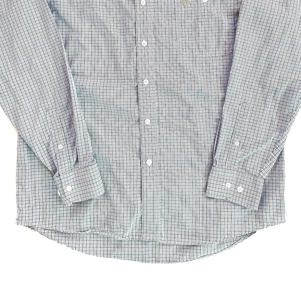𝅺gunnison Creek Blue Plaid Button-Up Shirt - Picture 3 of 7